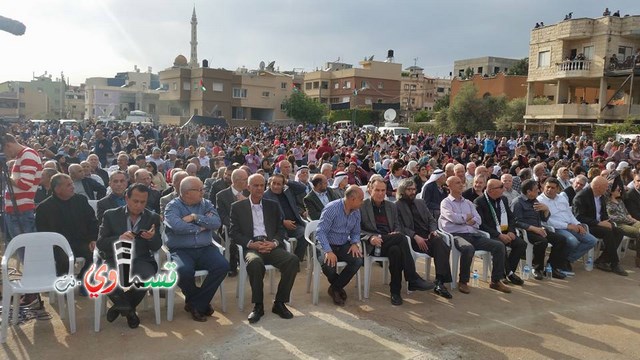 فيديو -ديرحنا: جماهير غفيرة تحيي ذكرى يوم الأرض الخالد الـ41 بمسيرة ومهرجان خطابي